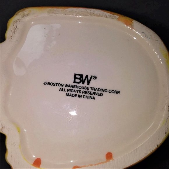 BOSTON MARKET Orange Decorative Cat Mug - Picture 5 of 6